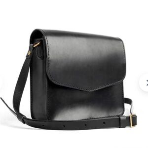 Portland Leather Goods Hawthorne crossbody veg tanned leather like new